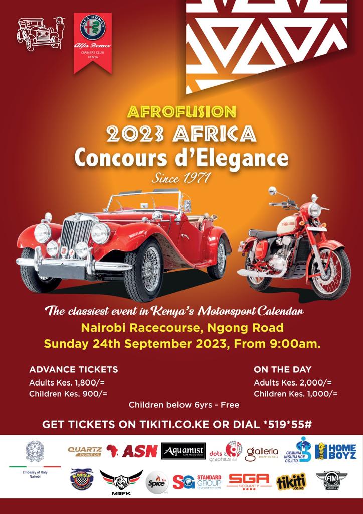 Afrofusion 2023 Africa Concours D'Elegance