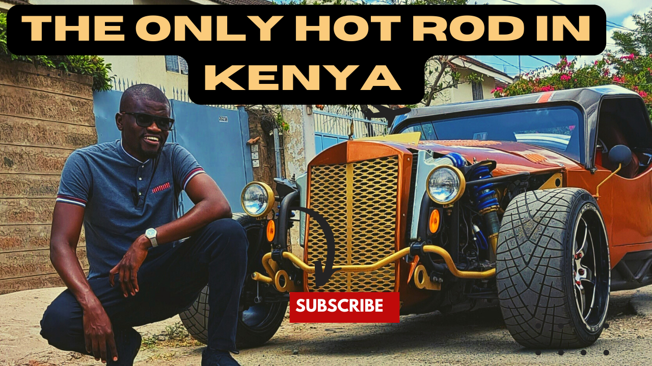 I drove the only HOT ROD in Kenya by de Souza BUILT.