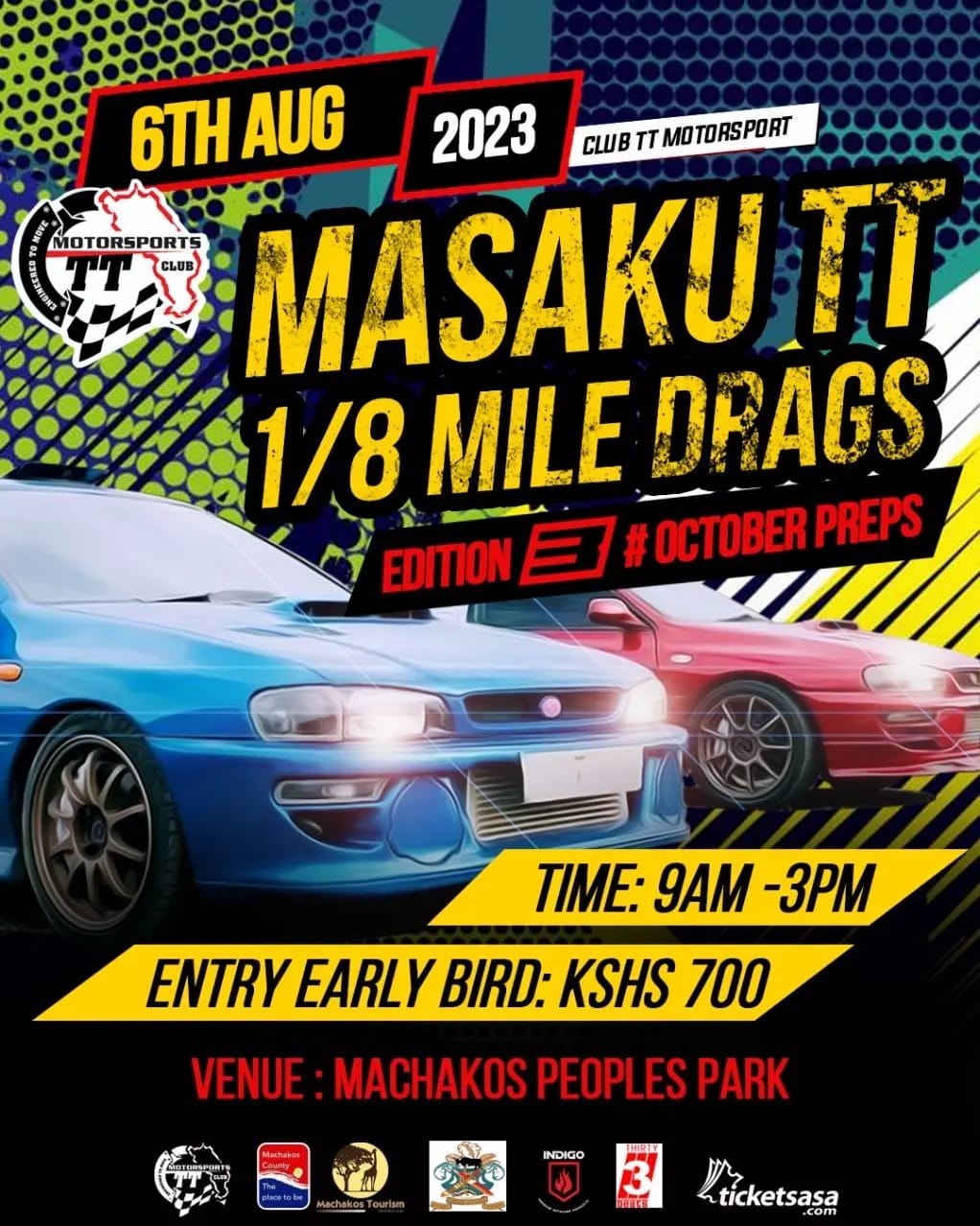 Masaku TT 1/8 Mile Drag Race