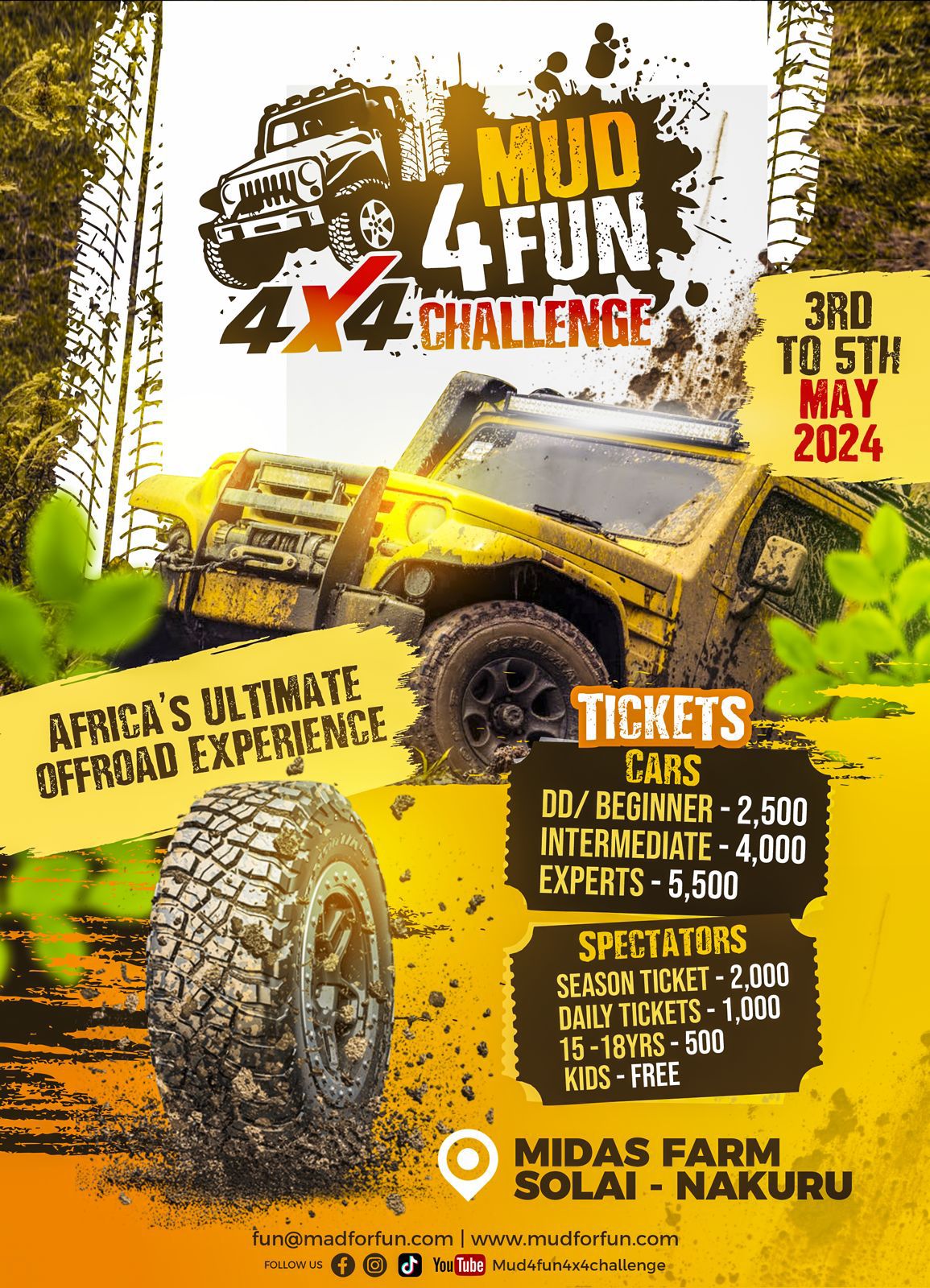 MUD 4 FUN 4X4 CHALLENGE