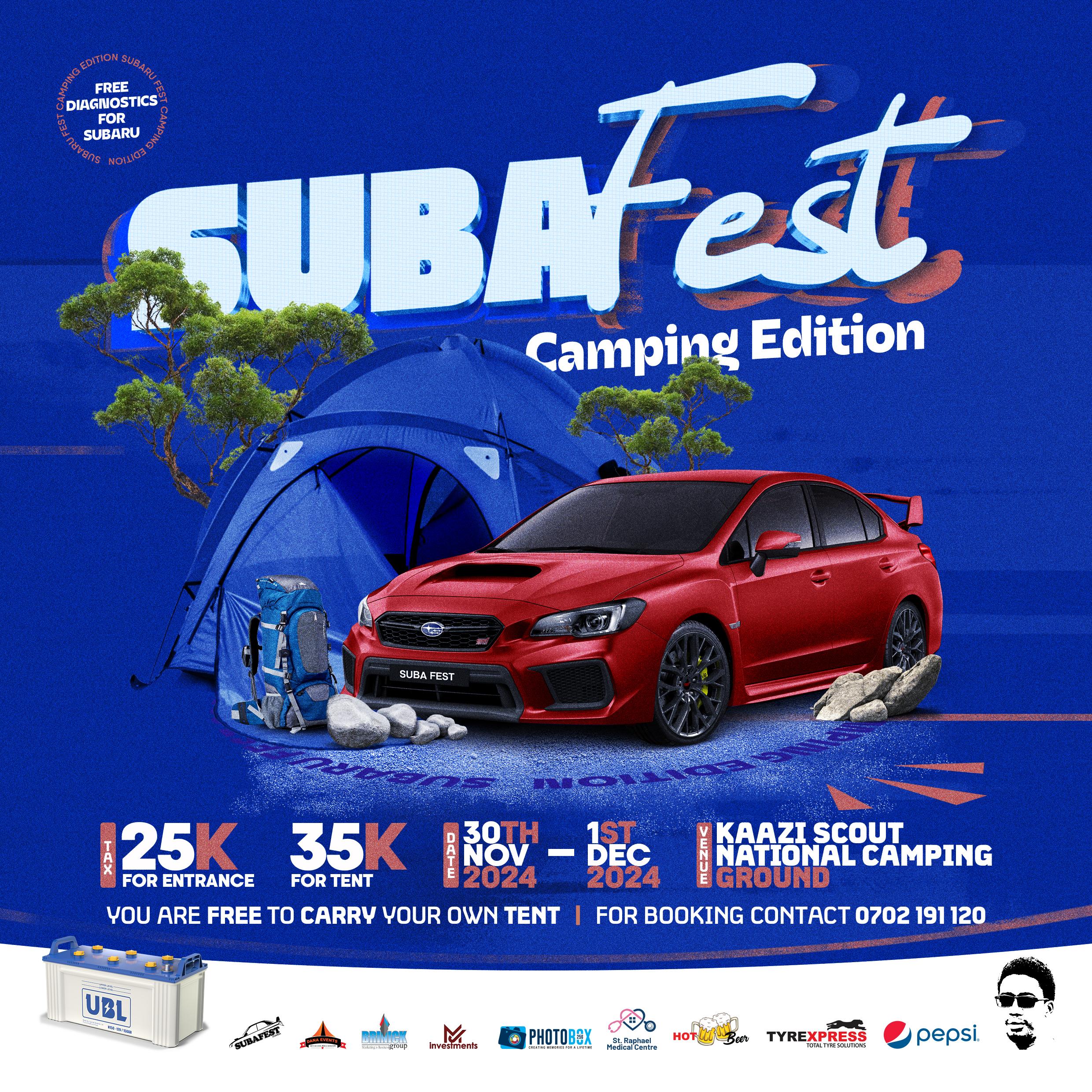 SubaFest Camping Edition