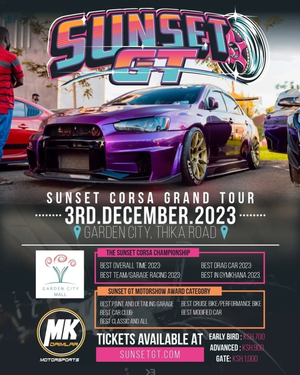 Sunset GT Motor Show