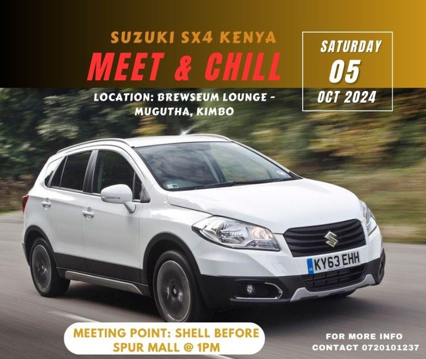 Suzuki Sx4 Kenya Meet & Chill