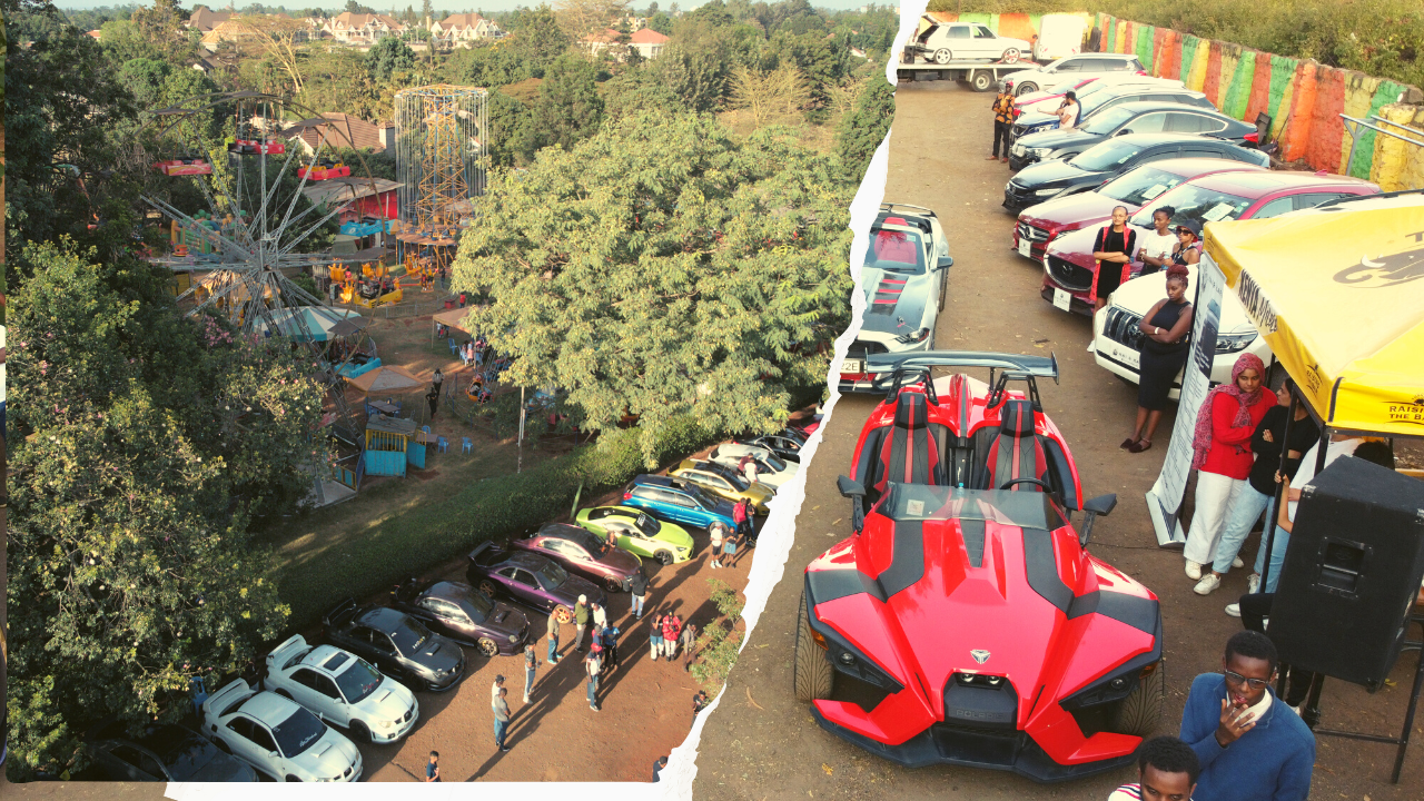 Display of Amazing cars & Bikes at Grand Thrift Auto in Nairobi.