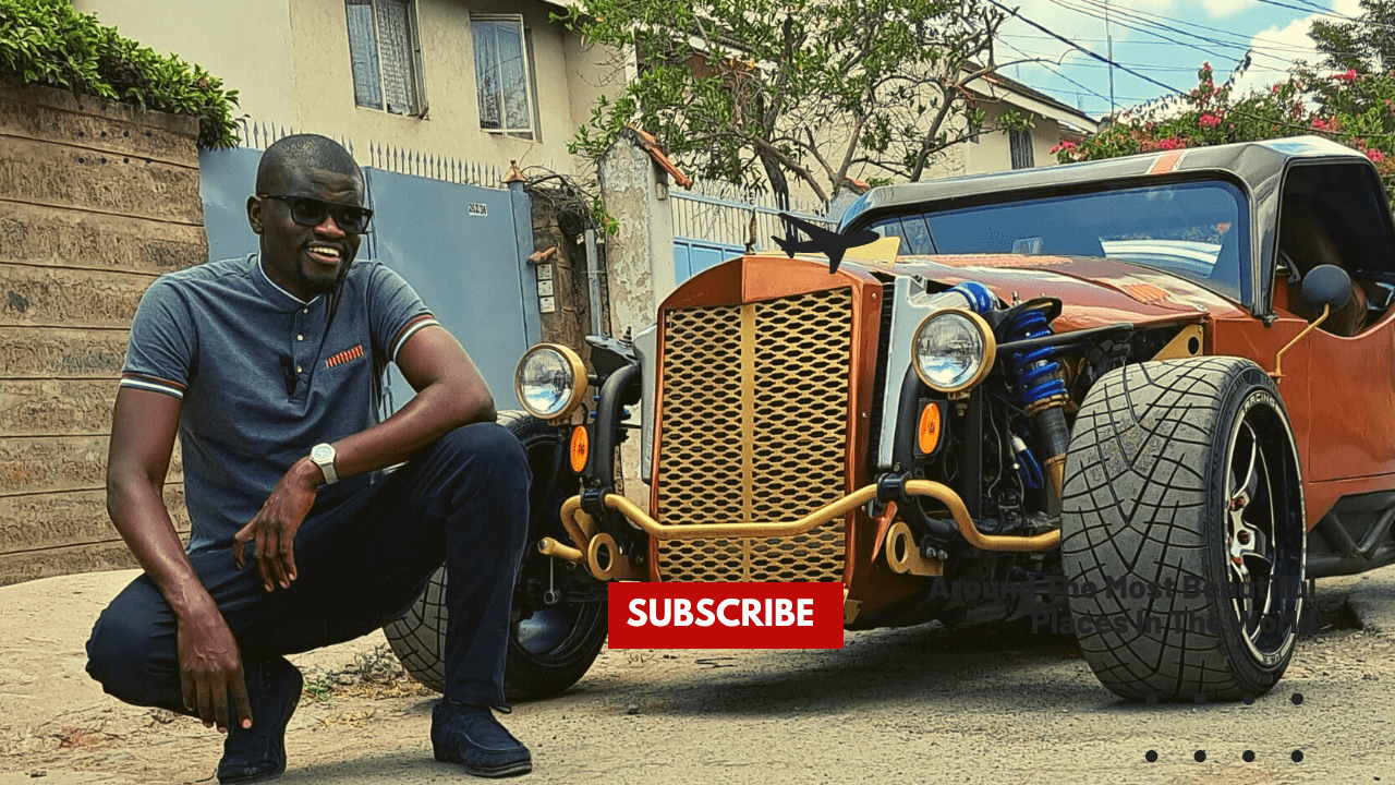 I drove the only hot rod  in Kenya by de Souza built.